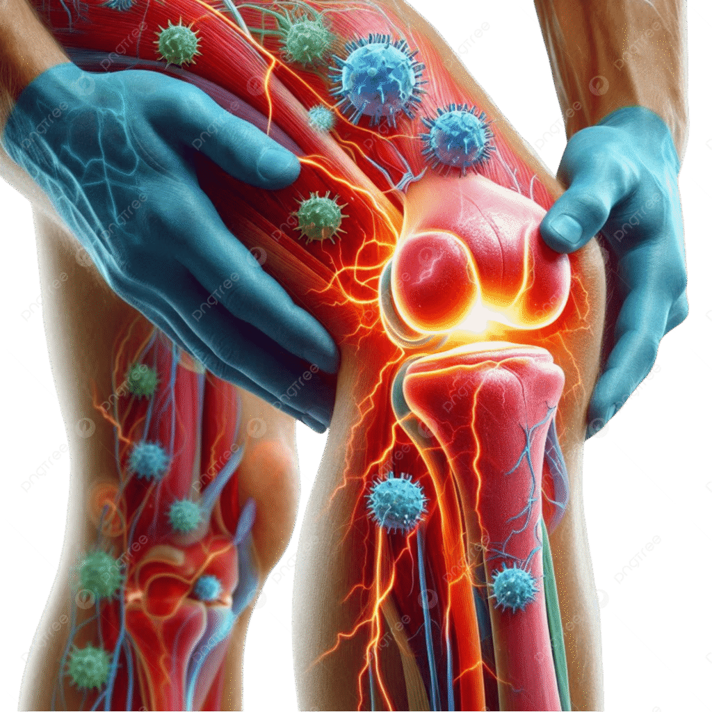 Joint pain causes and treatment illustration