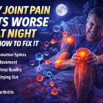 Why Joint Pain Gets Worse at Night & How to Fix It